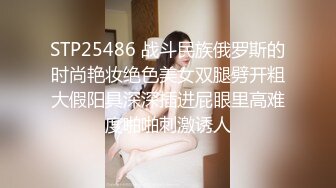 STP25486 战斗民族俄罗斯的时尚艳妆绝色美女双腿劈开粗大假阳具深深插进屁眼里高难度啪啪刺激诱人