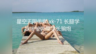 星空无限传媒 xk-71 长腿学妹惨被大屌学长骗炮