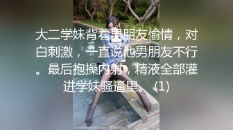 大二学妹背着男朋友偷情，对白刺激，一直说他男朋友不行。最后抱操内射，精液全部灌进学妹骚逼里。 (1)