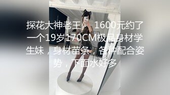 探花大神老王❤️1600元约了一个19岁170CM极品身材学生妹，身材苗条，各种配合姿势，下面水好多