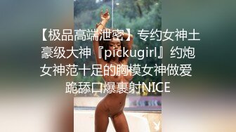 【极品高端泄密】专约女神土豪级大神『pickugirl』约炮女神范十足的胸模女神做爱 跪舔口爆裹射NICE