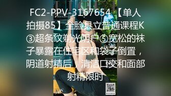 FC2-PPV-3167654 【单人拍摄85】全脸县立普通课程K③超条纹剃光阴户⑤宽松的袜子暴露在住宅区和袋子倒置，阴道射精后，清洁口交和面部射精限时